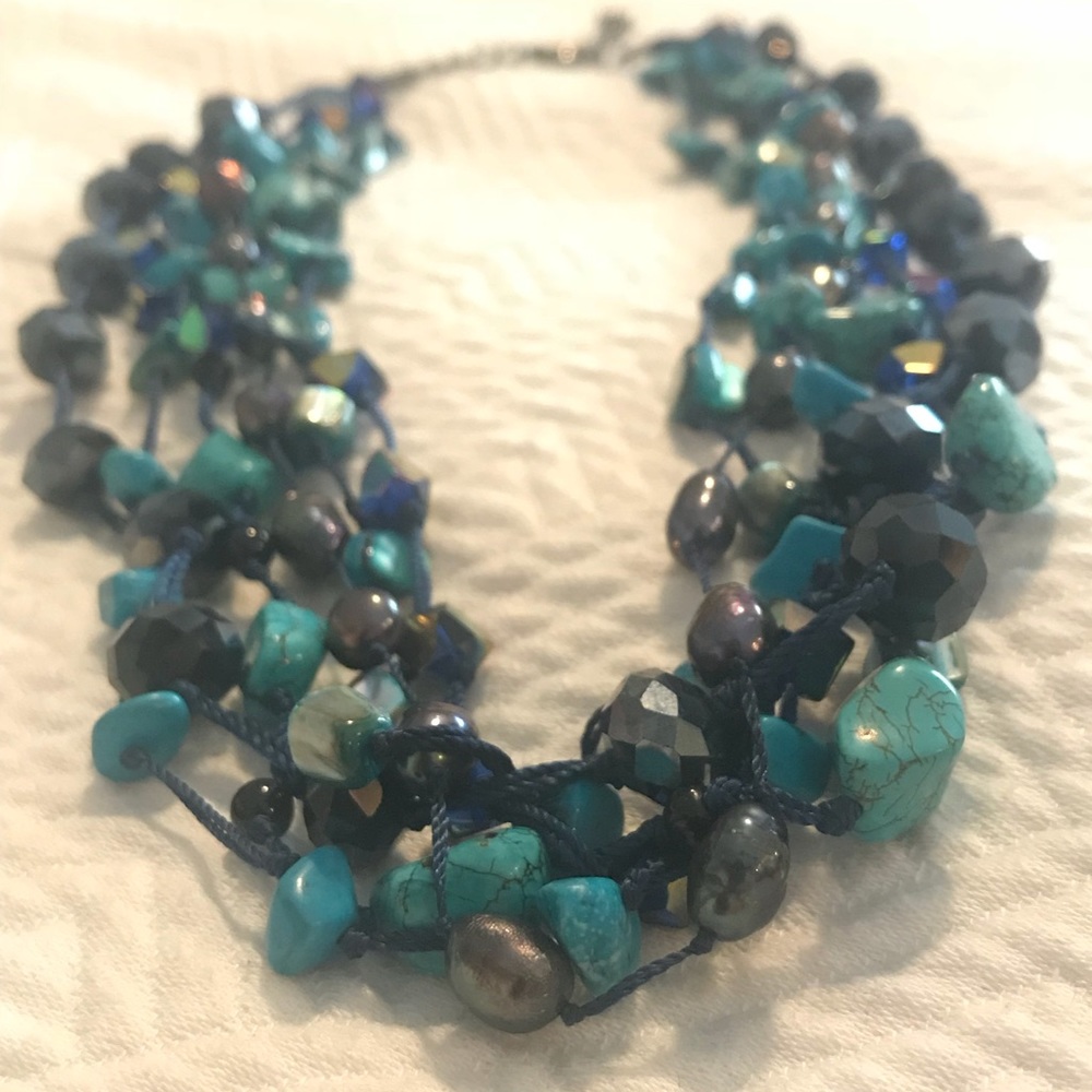 Park Lane- “tru blue” necklace